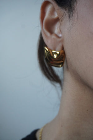Geometric 80's earrings